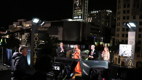 Producing the 94th Annual Academy Awards Content for TV Azteca in Mexico!