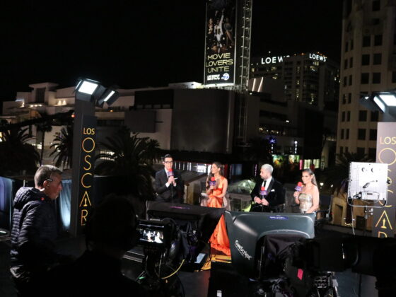 Producing the 94th Annual Academy Awards Content for TV Azteca in Mexico!