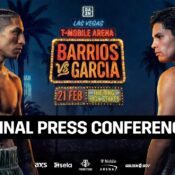 Words Thrown Before Punches: Barrios vs Garcia Light Up Las Vegas at Final Press Conference